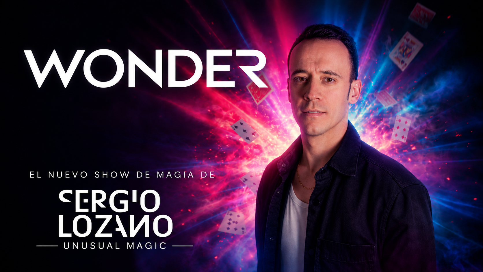Wonder - Espectáculo de magia contemporánea de Sergio Lozano
